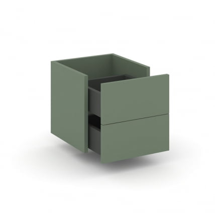 Вставка в надставку - два ящика+ЗС CОНCЕПТ CН.НП-002 Кобо Антрацит / CONCEPT CN.NP-002_0