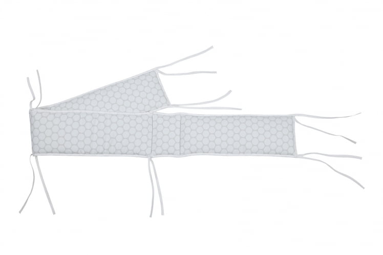 Комплект постельного белья для колыбели Микуна Кододо ТКС-1640 Грей Буттонс / Micuna Cododo TX-1640 Grey Buttons_1