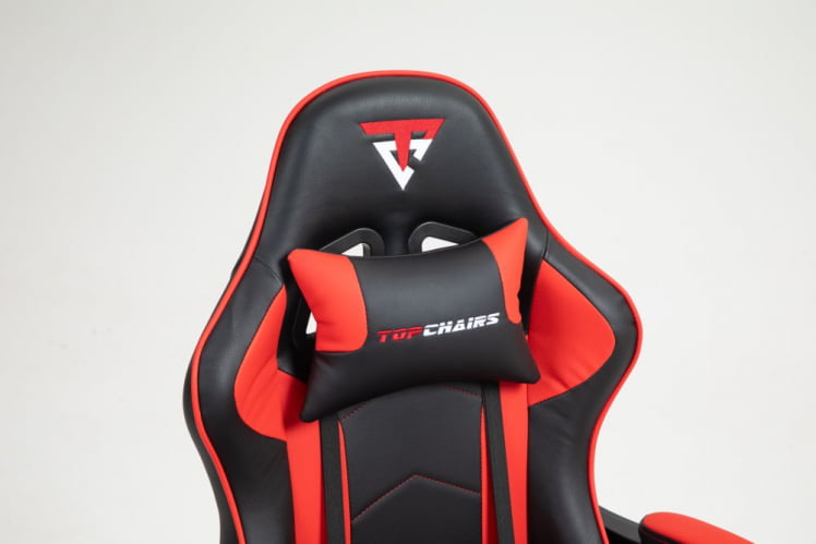 Кресло спортивное ТопЧаирс Шадов черно-красный / TopChairs Shadow_8