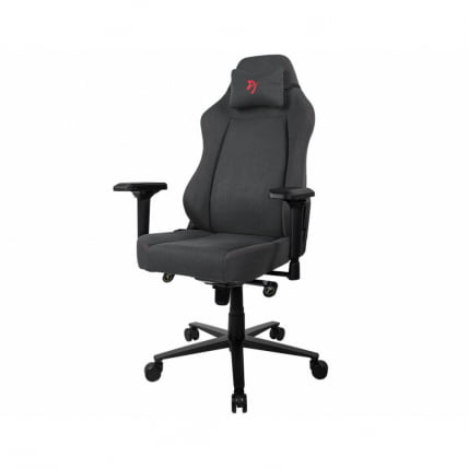 Геймерское кресло Ароззи Примо Вовен Фабриc Блаcк Ред лого / Arozzi Primo Woven Fabric Black Red logo_1