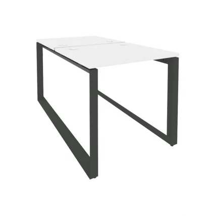 Рабочая станция на О-образном м/к ОНИКС О.МО-Д.РС-2.0.7 Белый Бриллиант/Антрацит / ONIX O.MO-D.RS-2.0.7_0