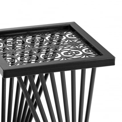 Кофейный стол Остериа/Остерия металл, черный, 25,5х25,5х59 см / Osteria/Остерия_2