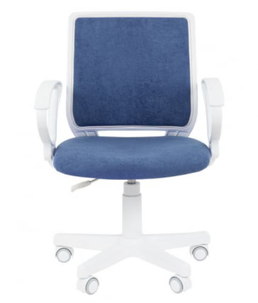 Детское кресло CХАИРМАН ТИН (КИДС) 112 белый пластик БАРНИ (БАРНИ) Морской / CHAIRMAN (KIDS) (BARNI)_1