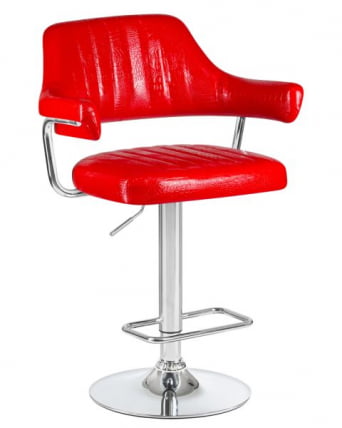 Стул барный ДОБРИН CХАРЛЙ (красный крокодил) 2 шт / DOBRIN CHARLY_1