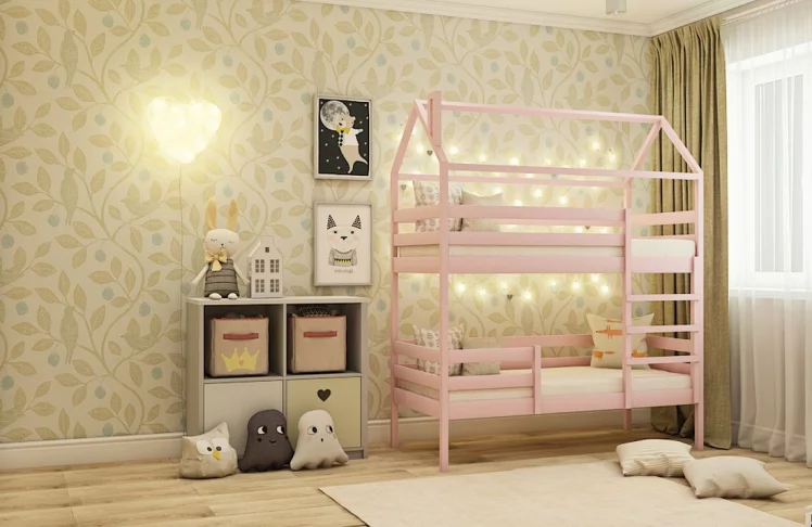 Кровать-домик РооРоом кд-7С Серый / RooRoom_0