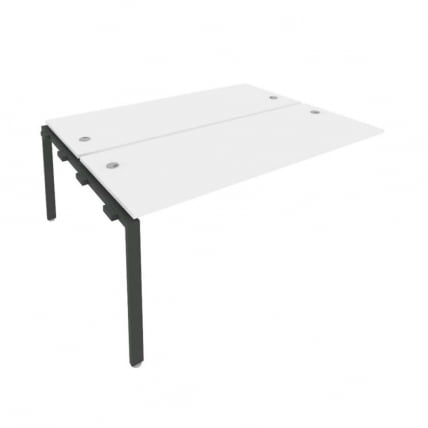 Проходной наборный элемент рабочей станции Метал Сйстем Б.ПРС-СП-2.5 Белый/Антрацит / Metal System_0