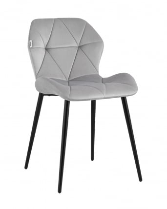 Стул Эдвин велюр Серый_0