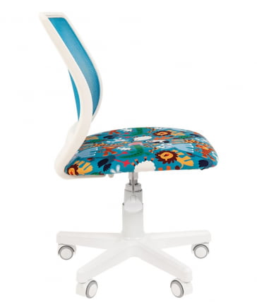 Детское кресло Чаирман ТИН (Кидс) 112 белый пластик зоопарк/ТВ-34 / Chairman (Kids) зоопарк/TW-34_2