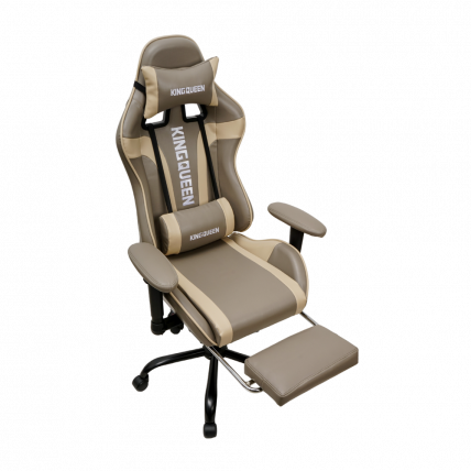 Кресло 896 КИНГКУЕЕН, цвет светло-серый/бежевый 896-лграй-беиге / KINGQUEEN, 896-lgray-beige_8