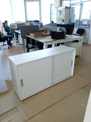 Тумба-купе для рабочего модуля Дека 9.02.145 Белый / Deka_3