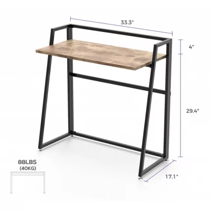 Складной письменный стол Еурека ЕРК-ФД-03ВП Винтаге Бровн / Eureka ERK-FD-03VP Vintage Brown_2