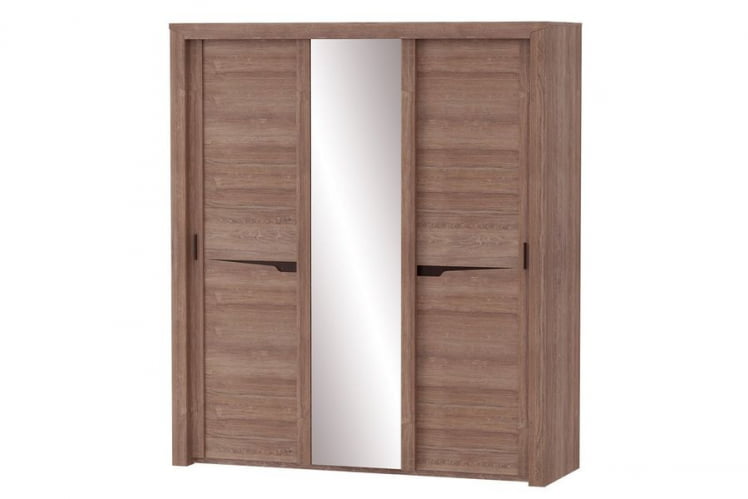 Шкаф с раздвижными дверями Соренто 16 Дуб Стирлинг_0