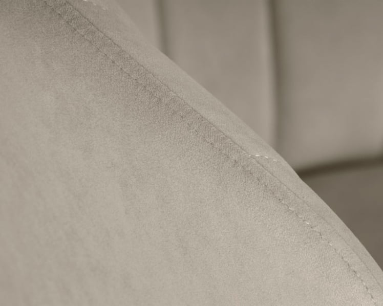 Стул обеденный ДОБРИН НАОМИ (ЭМАЛЬ ЧЕРНЫЙ МУАР велюр Катаниа Кокоа) / DOBRIN NAOMI Catania Cocoa)_8