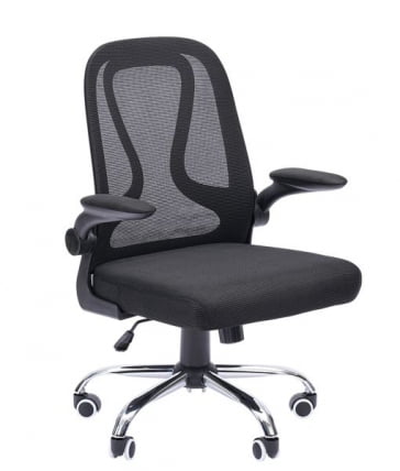 Офисное кресло CХАИРМАН CХ650, ткань/сетка, черный / CHAIRMAN CH650,_0