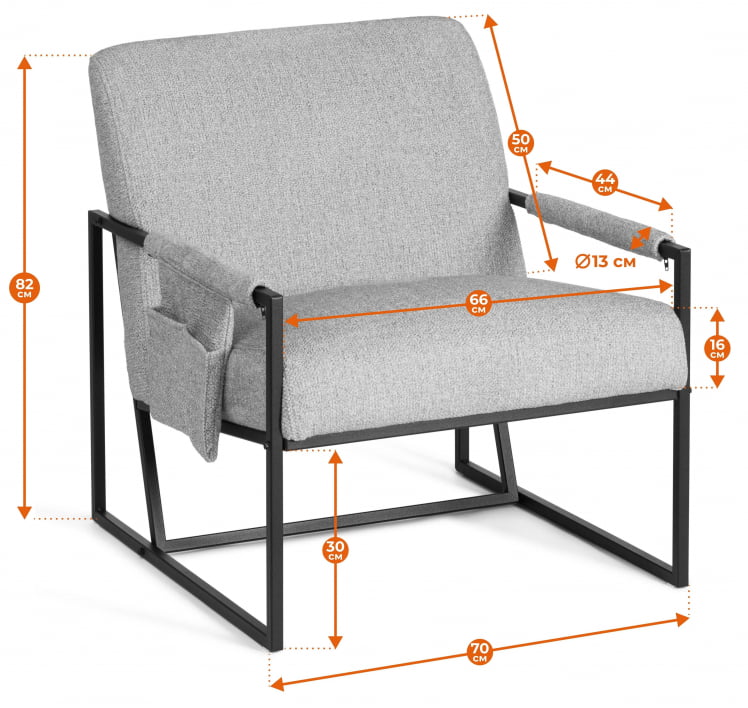 Кресло Чарли ЛУКС/Чарли Люкс экокожа , Шарп Черный, 70х80х82 см / Charli LUX/Чарли Sharp_12
