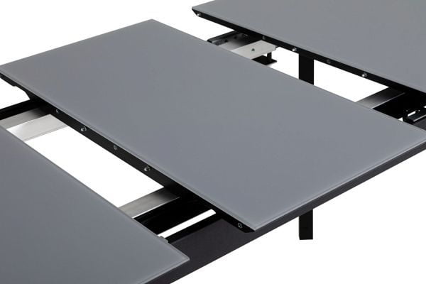 Стол раскладной Комби Гласс 140-180 Аутоматиc Натур/Дэрк матте гласс / Combi Glass Automatic Natur/Dark matte glass_6