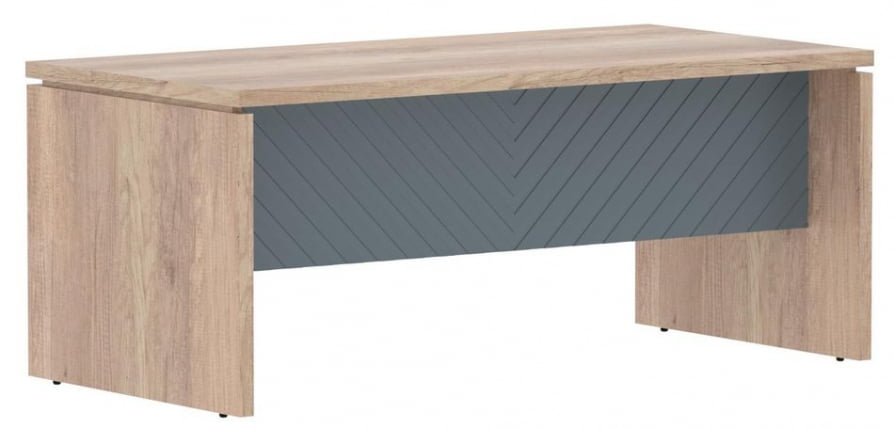 Стол руководителя Торр ЛУКС ТЛСТ 189 Дуб Каньон Серо-голубой / Torr LUX TLST_0