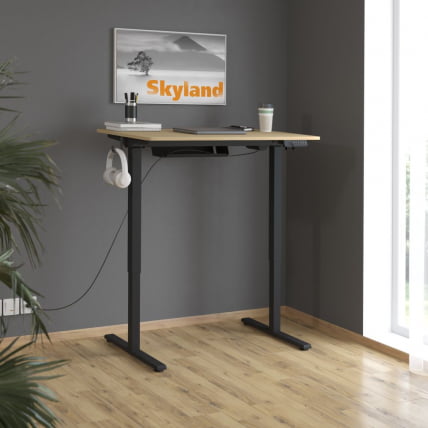 Стол подъемный электрический КСТЕН-УП АТ-001 Дуб светлый/черный / XTEN-UP AT-001_4