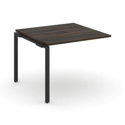 Проходной наборный элемент переговорного стола CОНCЕПТ CН.НПРГ-011 Дуб Мали Черный / CONCEPT CN.NPRG-011_0