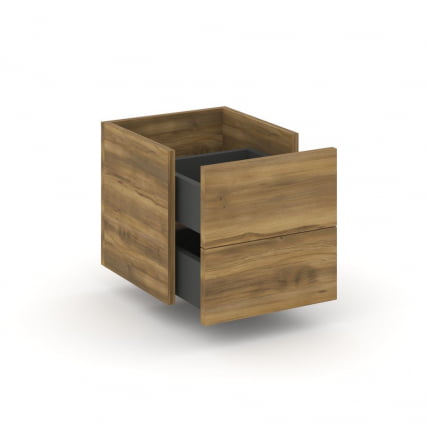 Вставка в надставку - два ящика+ЗС CОНCЕПТ CН.НП-002 Сандал Янтарный Антрацит / CONCEPT CN.NP-002_0