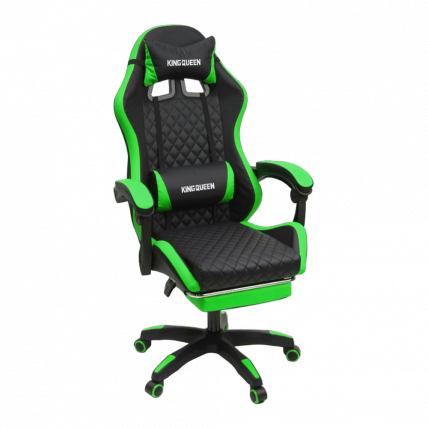 Кресло 892-1 цвет черный/зеленый с массажем 892-1-блаcк-греен-масс / 892-1-black-green-mass_0