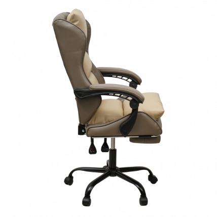 Кресло 897 КИНГКУЕЕН, цвет светло-серый/бежевый, 897-лграй-беиге / KINGQUEEN, 897-lgray-beige_3