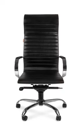 Кресло для руководителя Чаирман 710 Черное экопремиум / Chairman_1