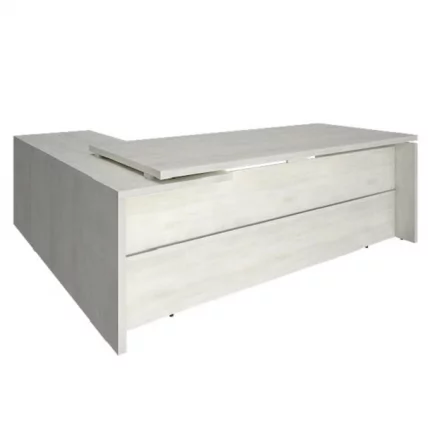 Стол руководителя ЙАЛТА ЛТ-C 20 Р Снежная Платина / YALTA LT-C R_0