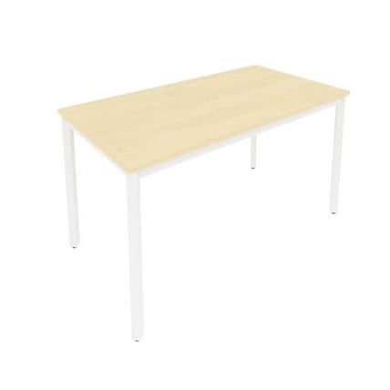 Стол письменный на металлокаркасе СЛИМ СЙСТЕМ С.СП-5 Клен-Белый / SLIM SYSTEM_0