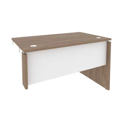 Стол-приставка правый к опорным элементам ОНИКС О.СПР-2.7Р Дуб Аризона/Белый / ONIX O.SPR-2.7R_0