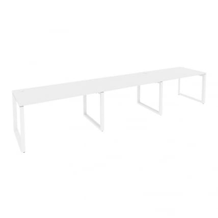 Рабочая станция на О-образном м/к ОНИКС О.МО-РС-3.3.8 Белый Бриллиант / ONIX O.MO-RS-3.3.8_0