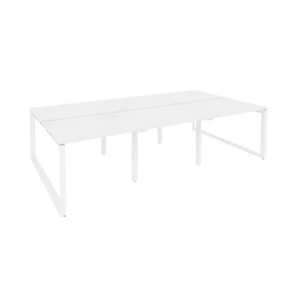 Рабочая станция на О-образном м/к ОНИКС О.МО-Д.РС-6.1.8 Белый Бриллиант / ONIX O.MO-D.RS-6.1.8_0