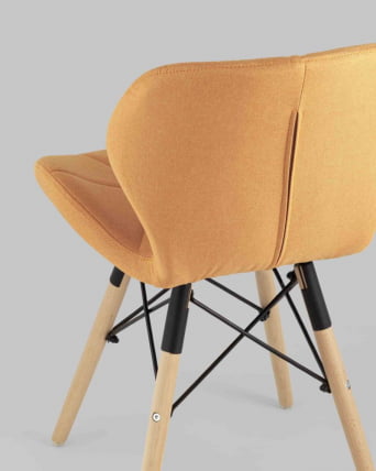 Стул Бон рогожка Оранжевый_6