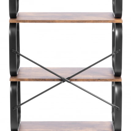 Стеллаж ВС-04 60кс30кс140 см, бурнт / WS-04 60x30x140 burnt_4