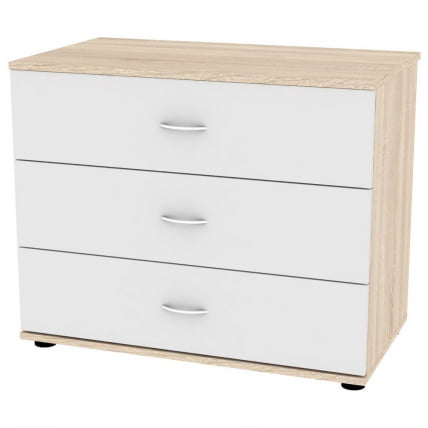 Комод Алиса(К4)657х801х459ручкаскоба96мм(ДСС-Белый) / Алиса(K4)657х801х459ручкаскоба96мм(ДСС-Белый)_0