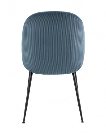 Стул Беетле велюр Голубой / Beetle_4