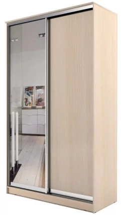 Шкаф-купе Хит-24-14-15 Дуб млечный_0