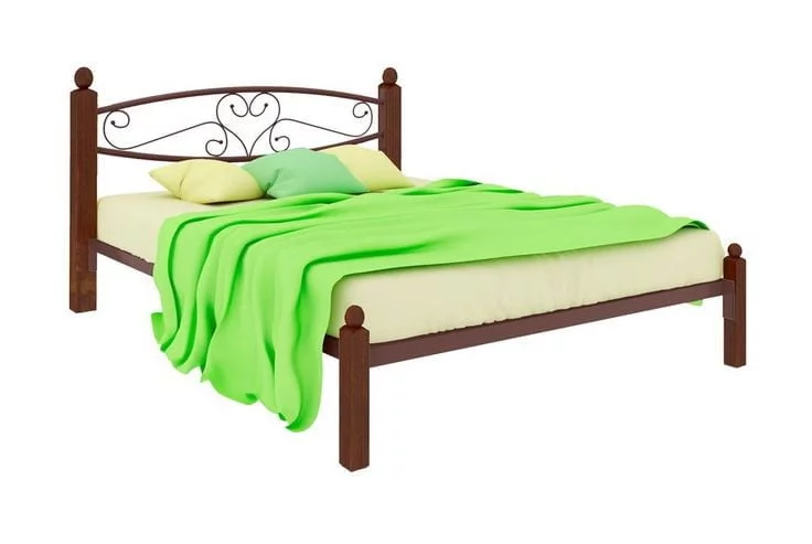 Кровать Каролина Лукс 1800х2000 Медная / Lux_0