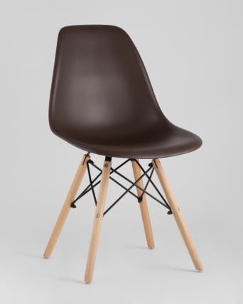 Стул Еамес ДСВ Коричневый / Eames DSW_3