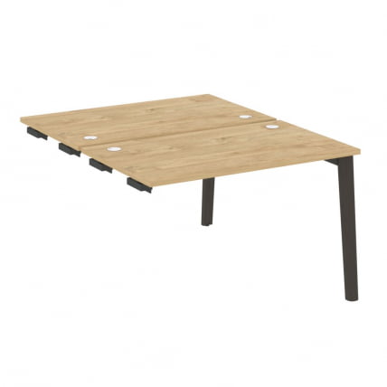 Стол-приставка двойной к опорным элементам ОНИКС ВООД ОВ.Д.СПР-2.7 Тиквуд Светлый/Темный / ONIX WOOD OW.D.SPR-2.7_0