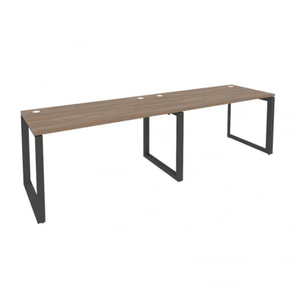 Рабочая станция на О-образном м/к ОНИКС О.МО-РС-2.3.7 Дуб Аризона/Антрацит / ONIX O.MO-RS-2.3.7_0