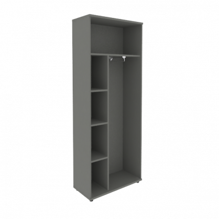 Каркас гардероба А.ГБ-4К Рива А.ГБ-4К Клен/Металлик / Riva_0