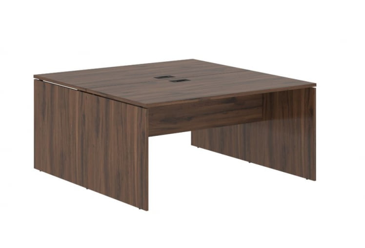 Рабочая станция ЕДИС ЕД2СТ 1580 Дуб Денвер темный Черный / EDIS ED2ST_0