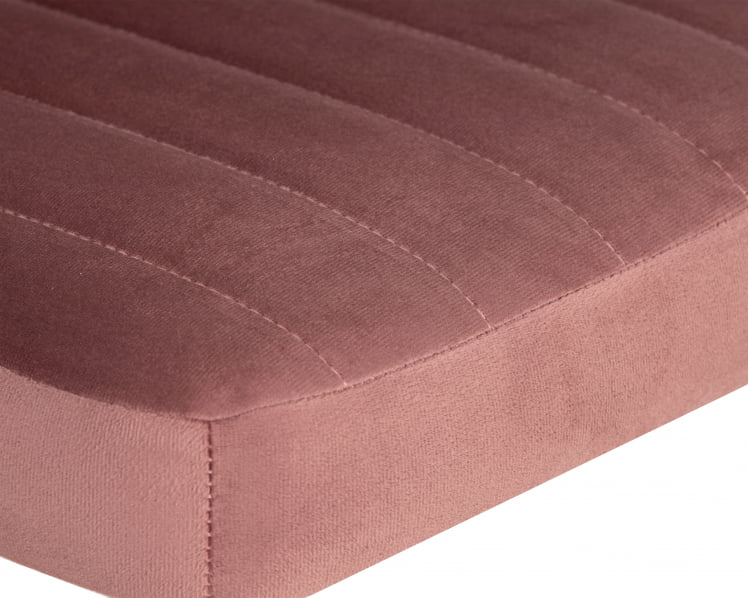 Стул барный ДОБРИН CХАРЛЙ ГОЛД (розовый велюр (МДЖ9-32)) / DOBRIN CHARLY GOLD (MJ9-32))_6