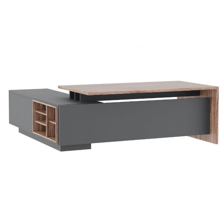 Стол письменный на опорной креденции ДЭЛИ ДЛИ37210132 Орех Антрацит / DALI DLI37210132_1