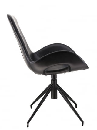 Стул Еверпроф Фреедом Экокожа Черный / Everprof Freedom_1