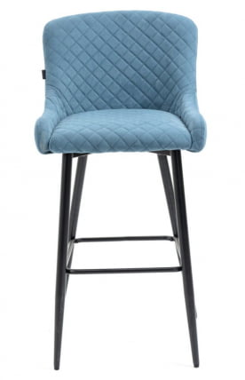 Барный стул Еверпроф Нико Ткань Голубой / Everprof Nico_1