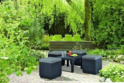 Пуф-сундук Кубе Графит / Cube_1