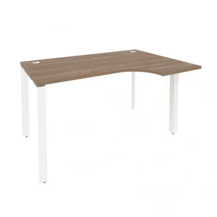 Стол эргономичный правый на П-образном м/к ОНИКС О.МП-СА-2Р Дуб Аризона/Белый / ONIX O.MP-SA-2R_0