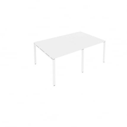 Переговорный стол (2 столешницы) Метал Сйстем Б.ПРГ-2.1 Белый / Metal System_0